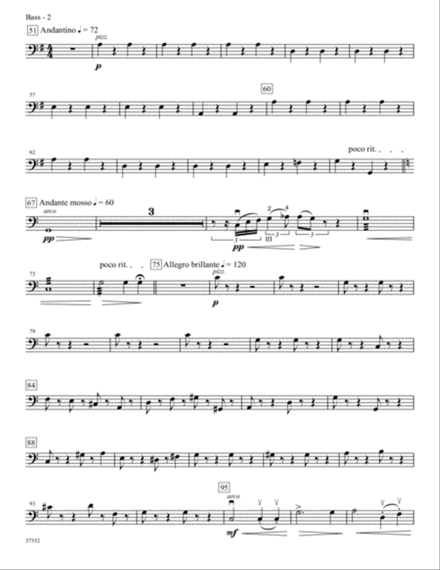La Forza Del Destino Overture (arr. Michael Hopkins) - Bass by Giuseppe Verdi String Orchestra - Digital Sheet Music page 2