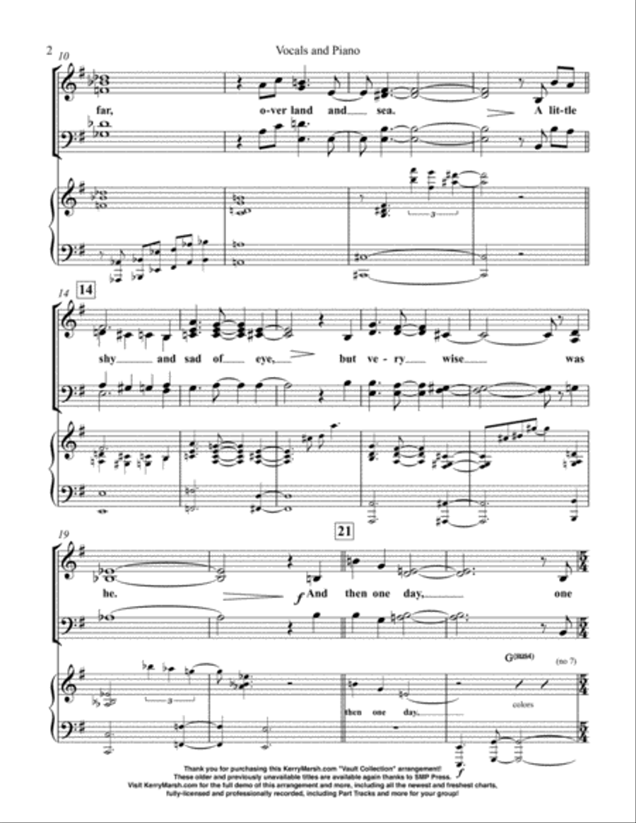Nature Boy Double Bass scores gallery preview page 2