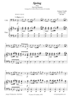 Vivaldi: The Four Seasons Complete for Cello & Piano