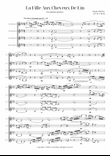 La Fille Aux Cheveux De Lin for Clarinet Quartet