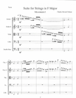 Suite for Strings in F Major--String Orchestra Set