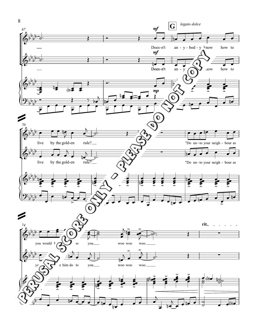 Chico, The Good Samaritan SSA scores gallery preview page 8