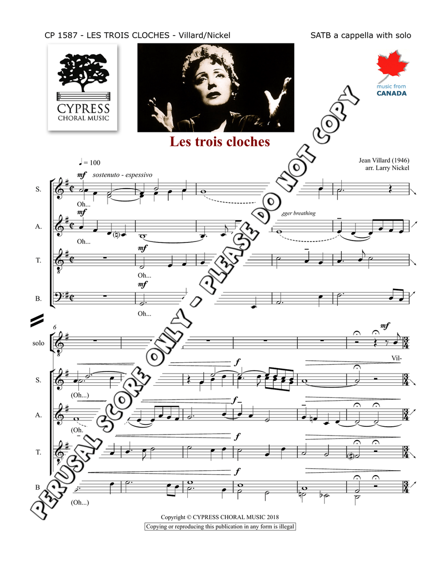 The Jimmy Brown Song The Jimmy Brown Song 4-Part scores gallery preview page 2