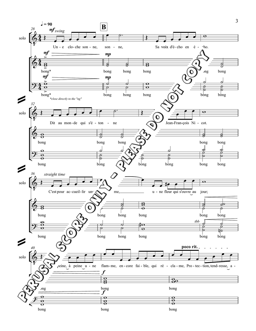 The Jimmy Brown Song The Jimmy Brown Song 4-Part scores gallery preview page 4
