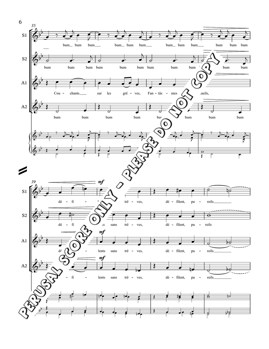 Soleils Couchants Soleils Couchants SSAA scores gallery preview page 6