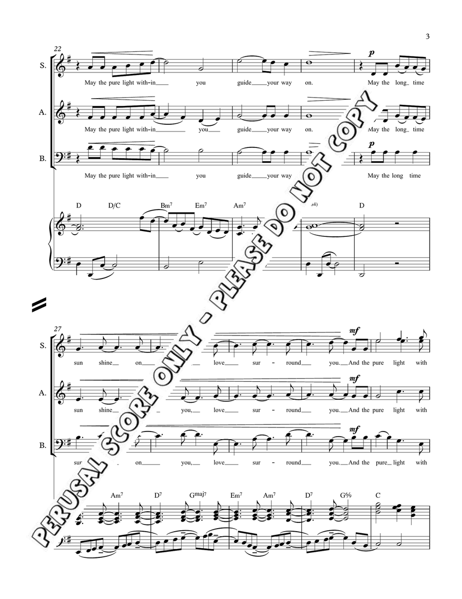 Long Time Sun Long Time Sun 3-Part scores gallery preview page 4