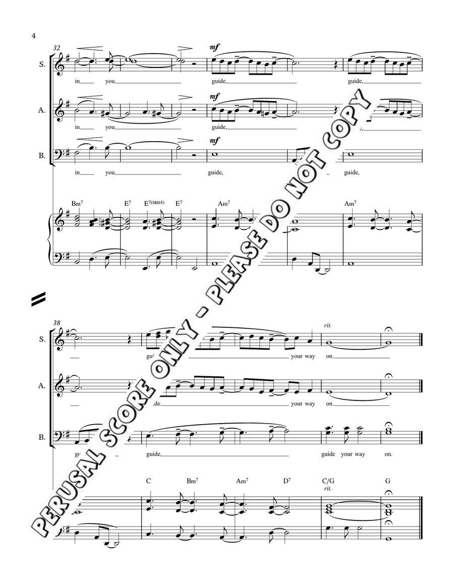 Long Time Sun Long Time Sun 3-Part scores gallery preview page 5