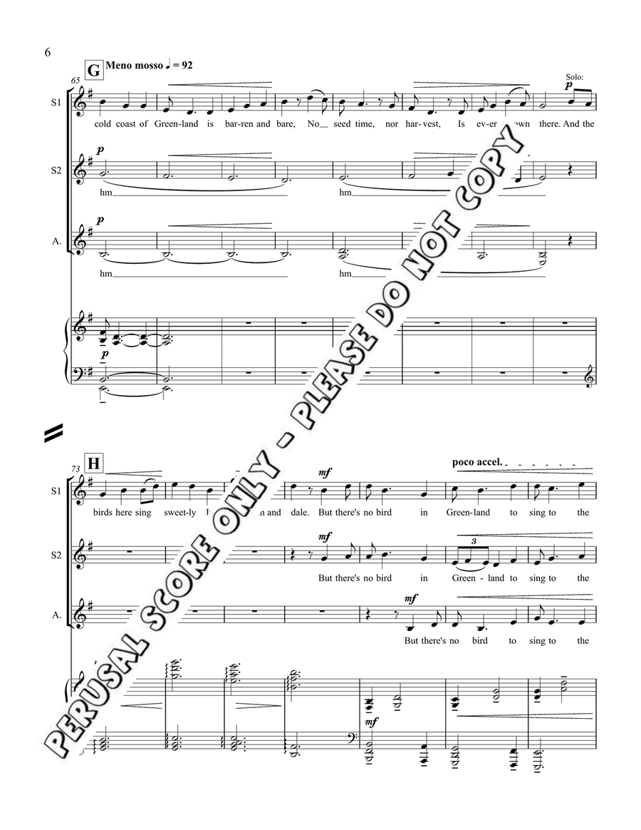 Farewell To Tarwathie Farewell To Tarwathie SSA scores gallery preview page 7