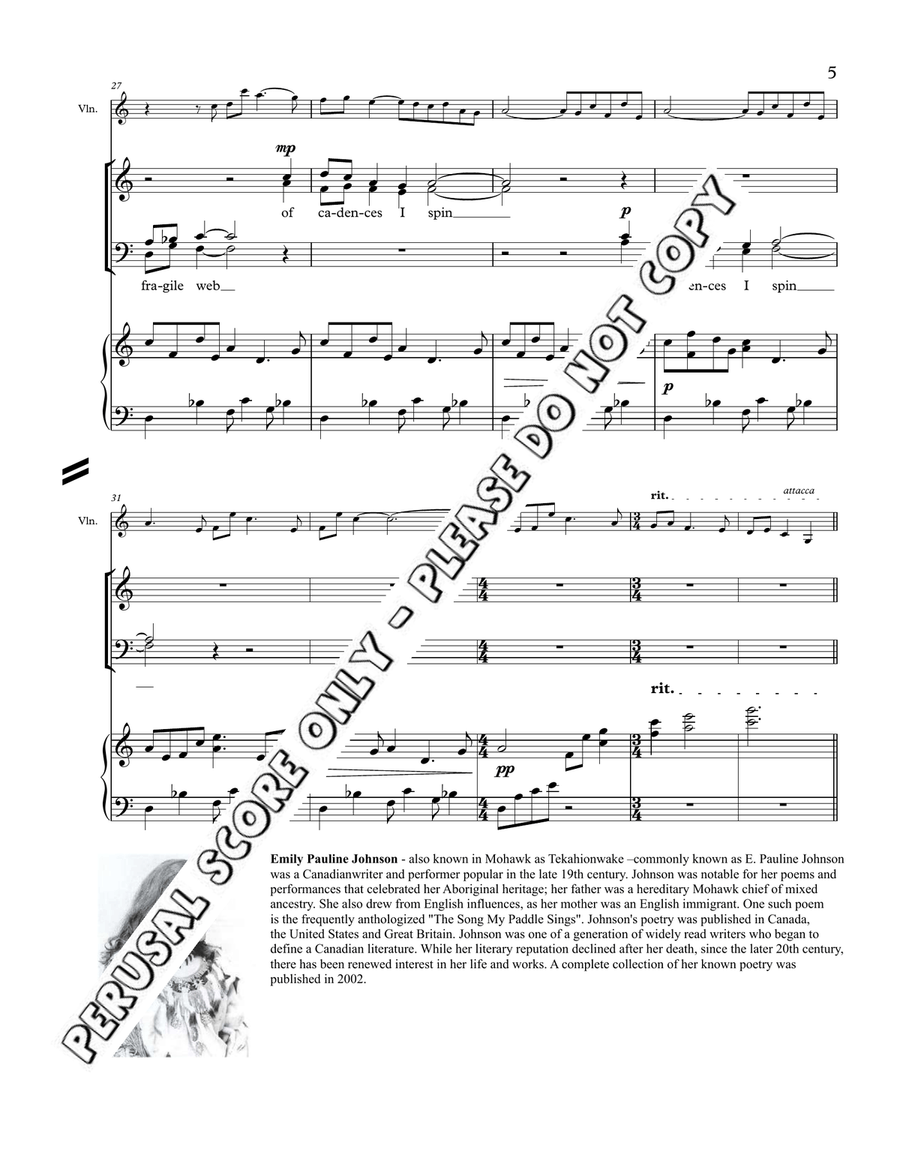 This Fragile Web This Fragile Web 4-Part scores gallery preview page 5