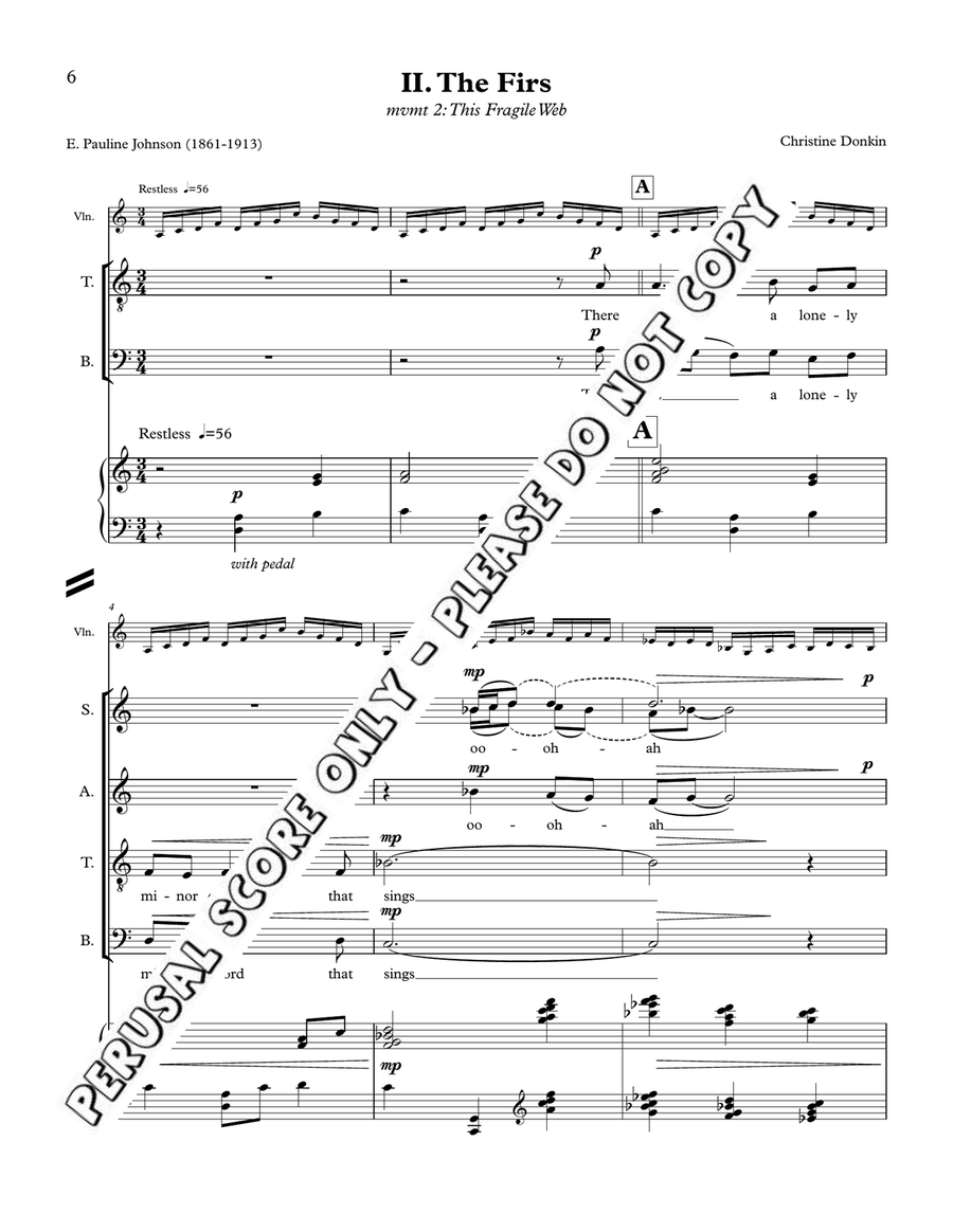 This Fragile Web This Fragile Web 4-Part scores gallery preview page 6