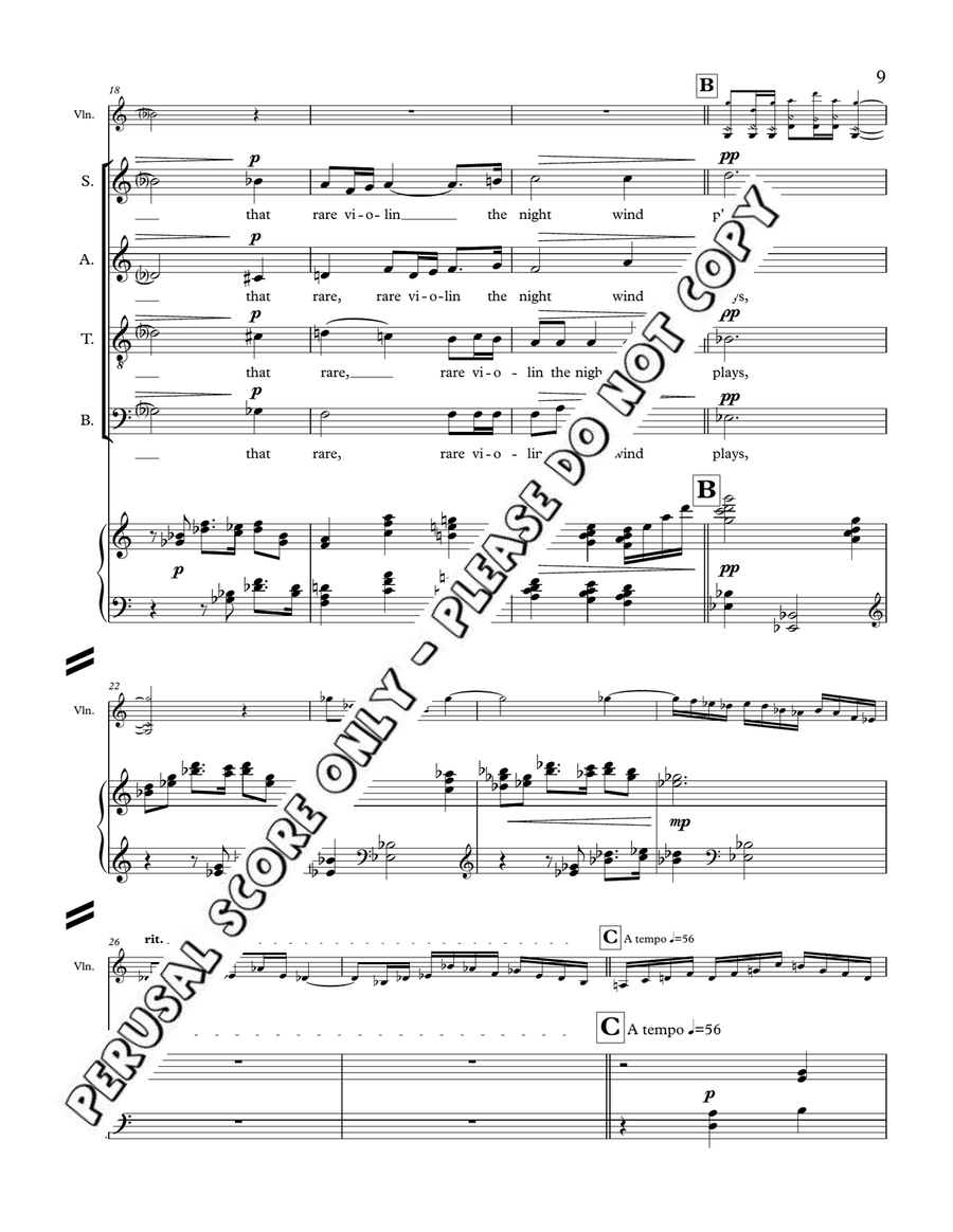 This Fragile Web This Fragile Web 4-Part scores gallery preview page 9