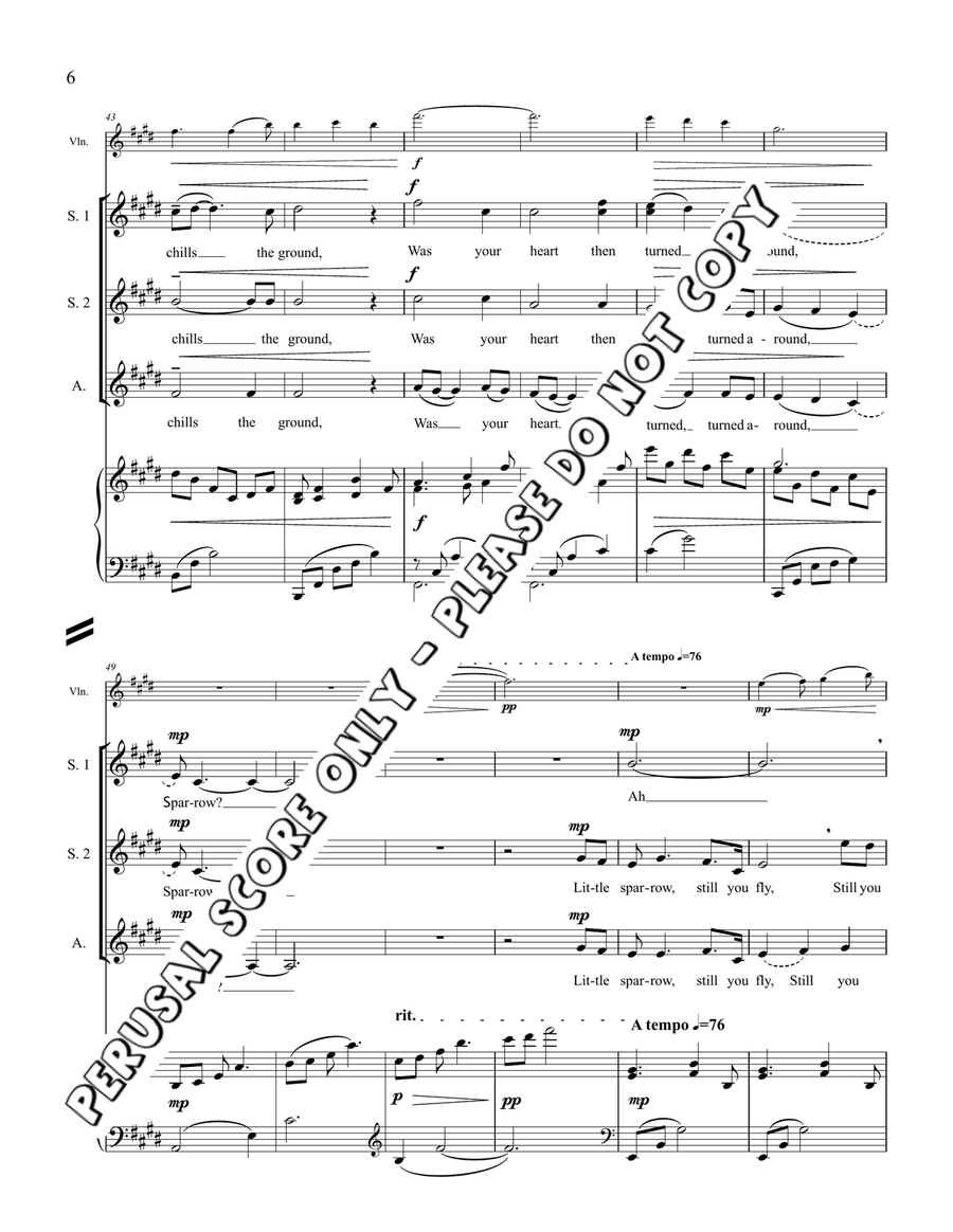 Sparrow Sparrow SSA scores gallery preview page 6