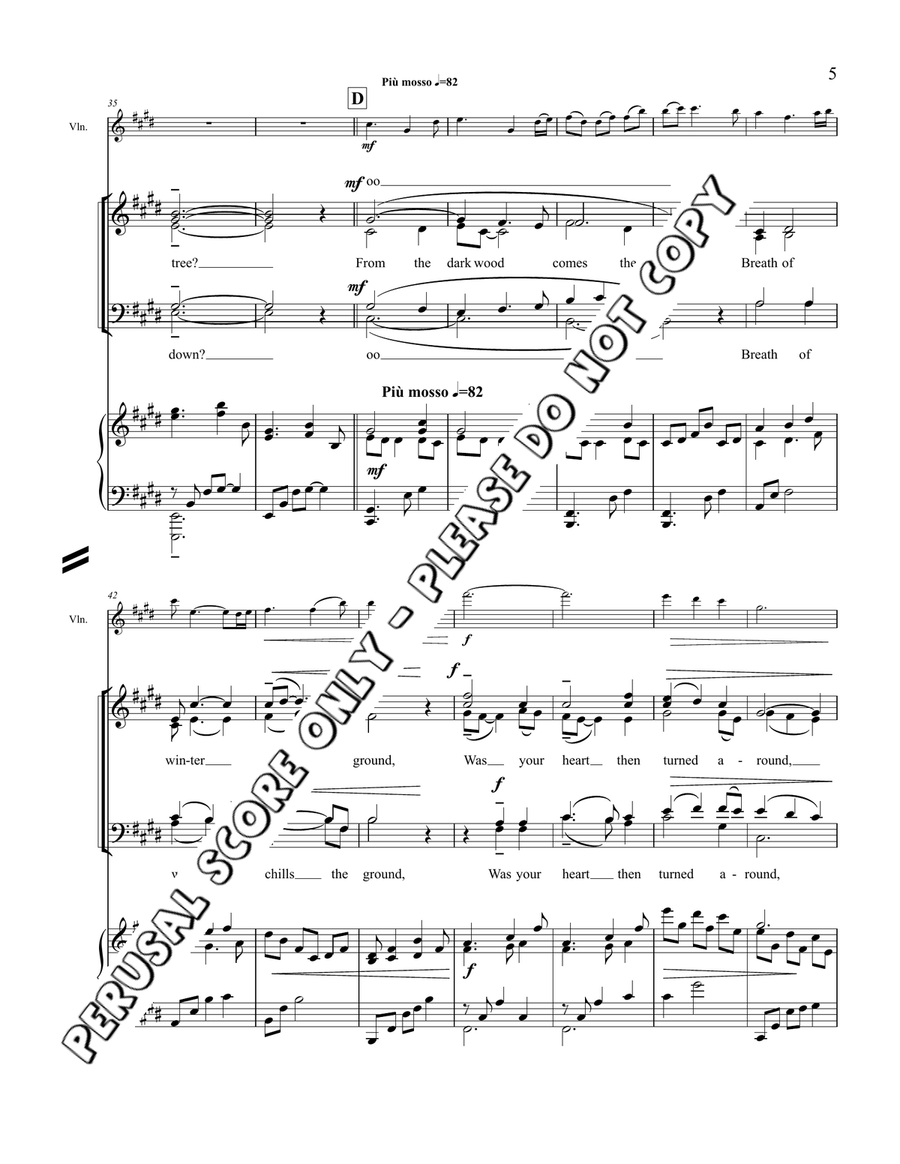 Sparrow Sparrow 4-Part scores gallery preview page 5