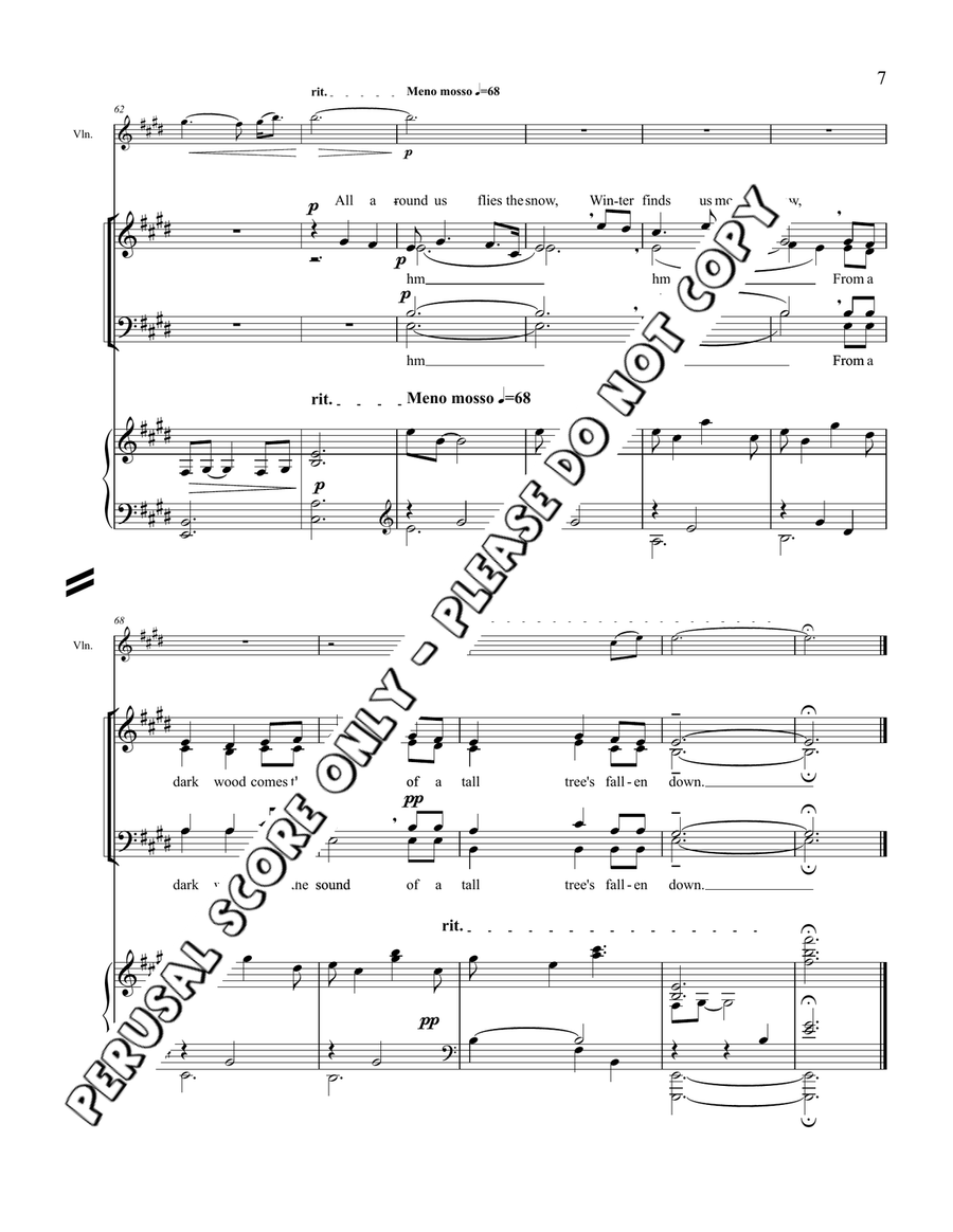 Sparrow Sparrow 4-Part scores gallery preview page 7