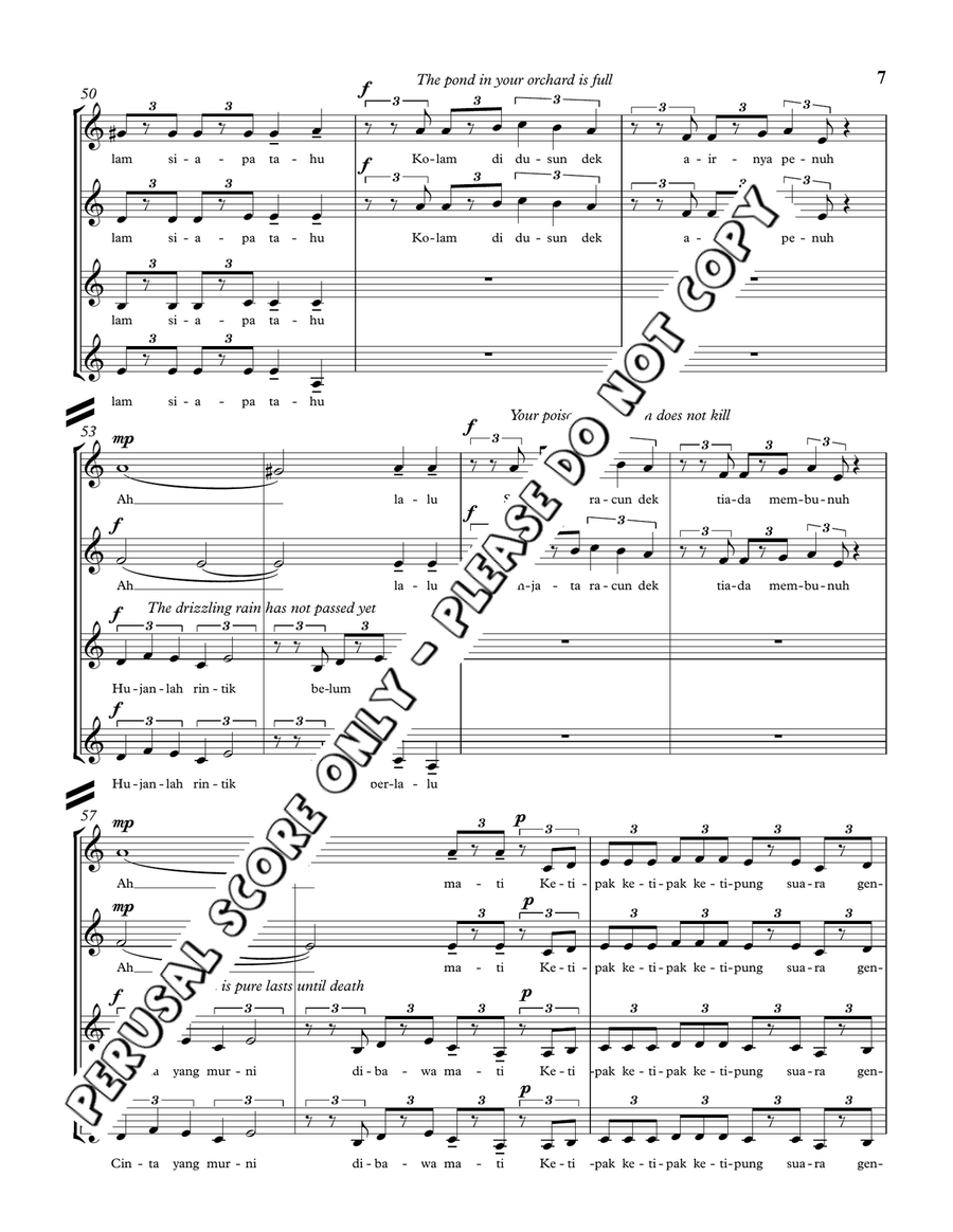 Rasa Nusantra Rasa Nusantra SSA scores gallery preview page 7