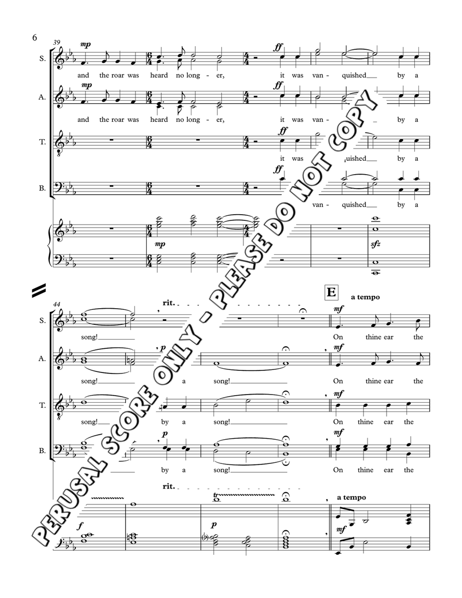 At Niagara Falls At Niagara Falls 4-Part scores gallery preview page 6