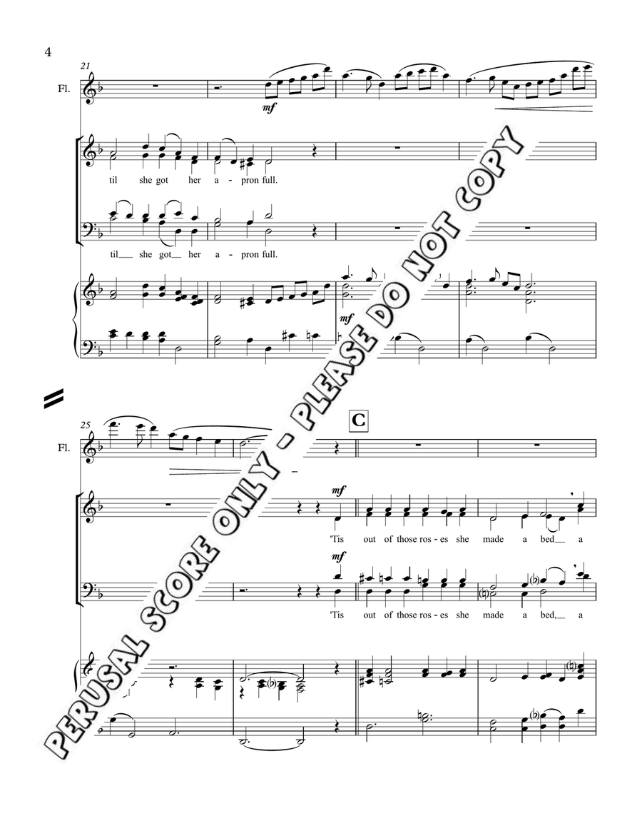 She's Like The Swallow She's Like The Swallow 4-Part scores gallery preview page 5