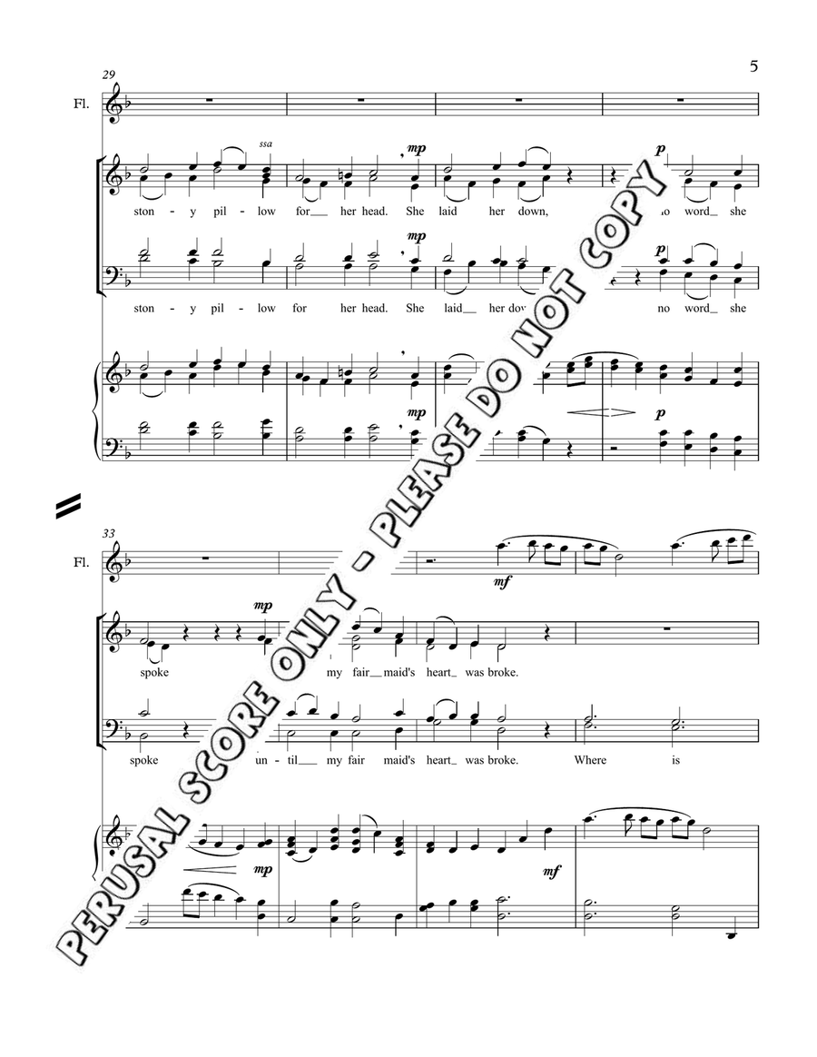 She's Like The Swallow She's Like The Swallow 4-Part scores gallery preview page 6