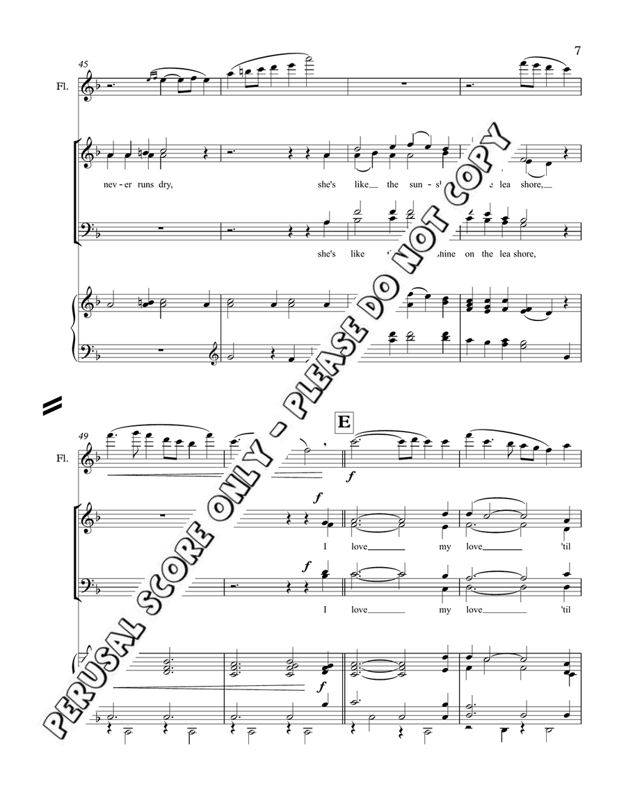 She's Like The Swallow She's Like The Swallow 4-Part scores gallery preview page 8