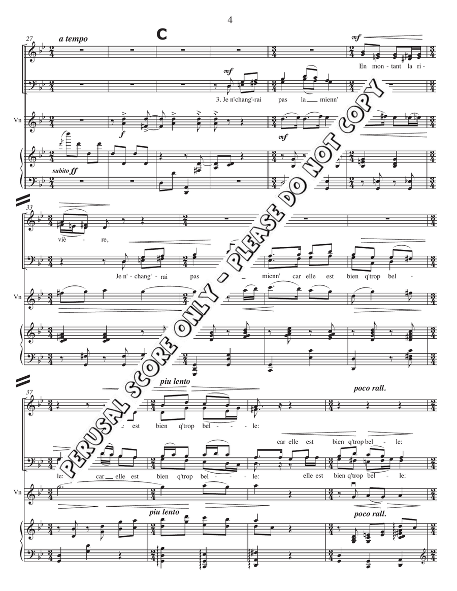 C'est Dans Le Mois De Mai 4-Part scores gallery preview page 4