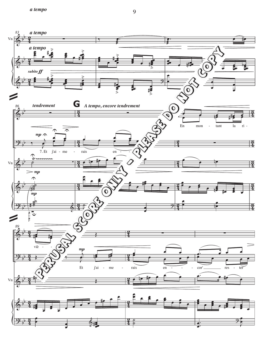 C'est Dans Le Mois De Mai 4-Part scores gallery preview page 9