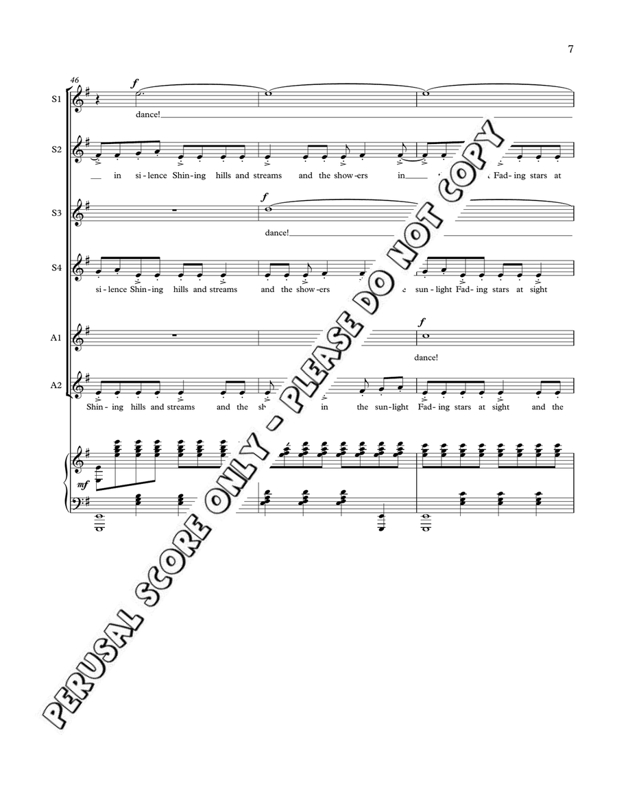 Puppet's Dream Puppet's Dream SSA scores gallery preview page 8