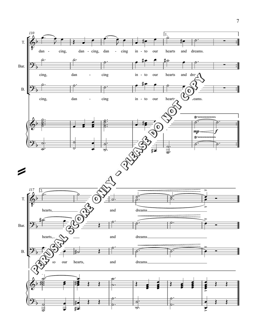 Candles Are Dancing Candles Are Dancing 3-Part scores gallery preview page 7