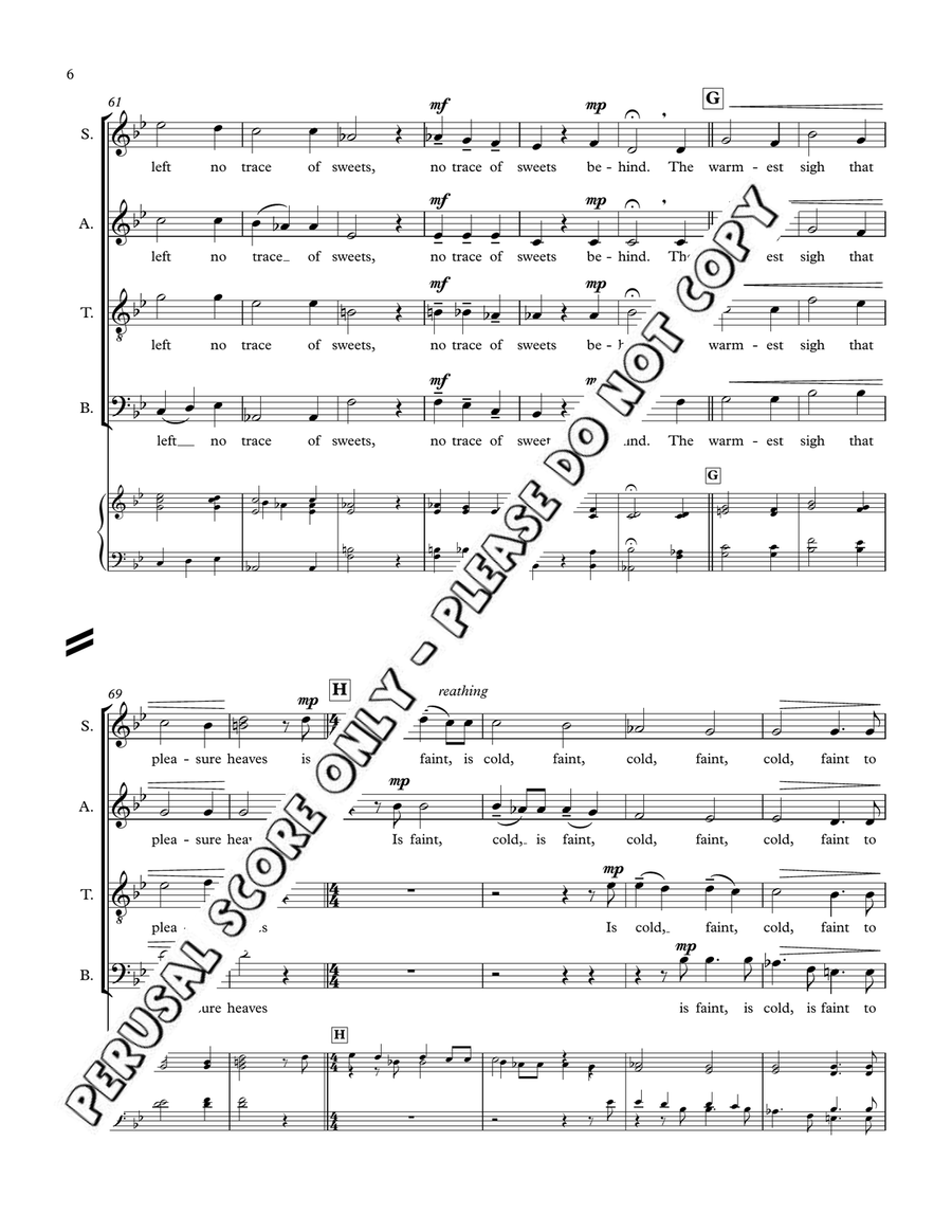 Go Let Me Weep Go Let Me Weep 4-Part scores gallery preview page 7