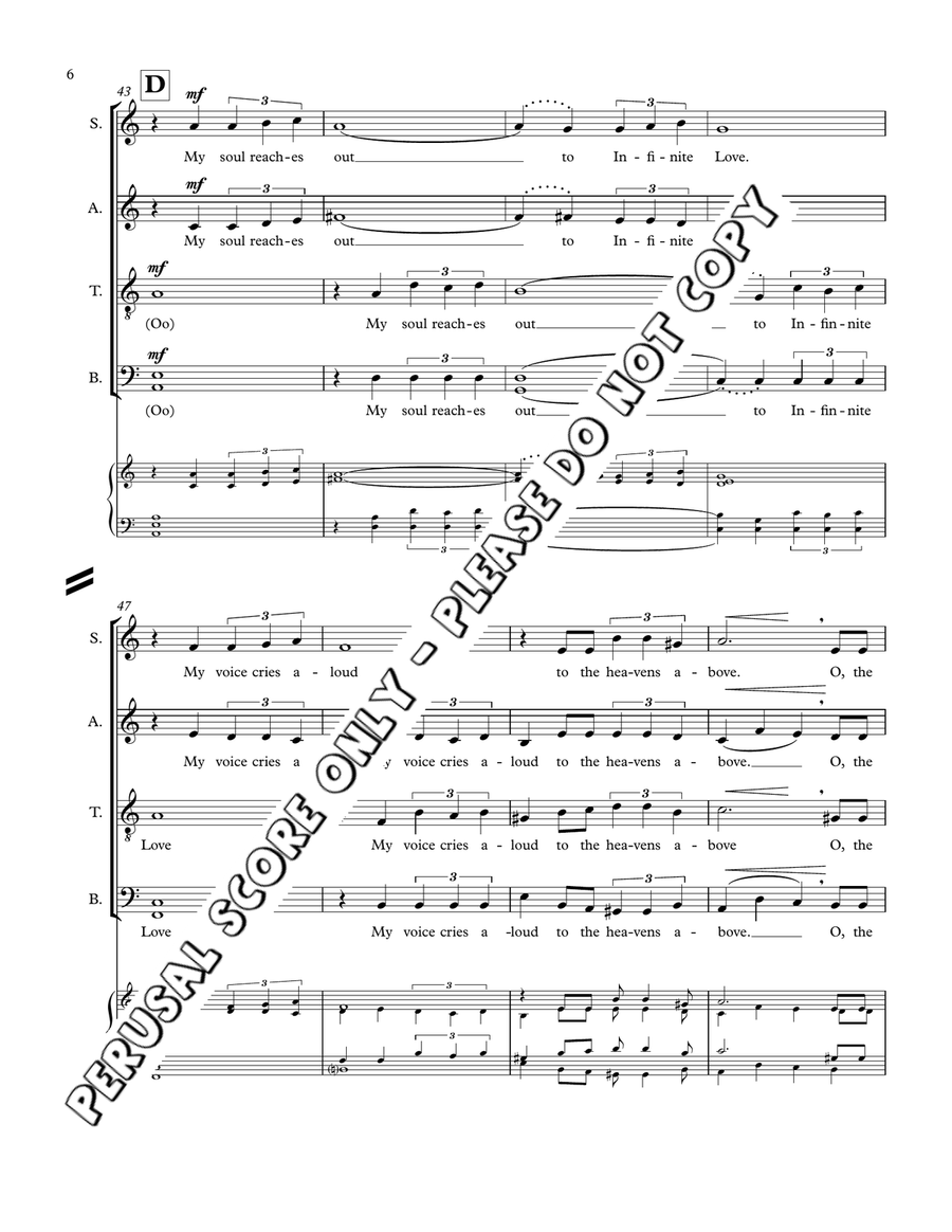 The Wonder Of It All The Wonder Of It All 4-Part scores gallery preview page 6