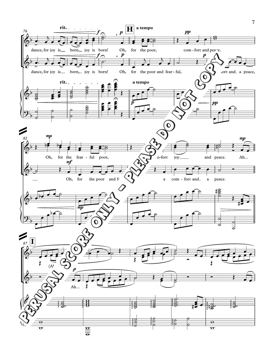 Don't You Hear The Song Don't You Hear The Song Women's Choir scores gallery preview page 7