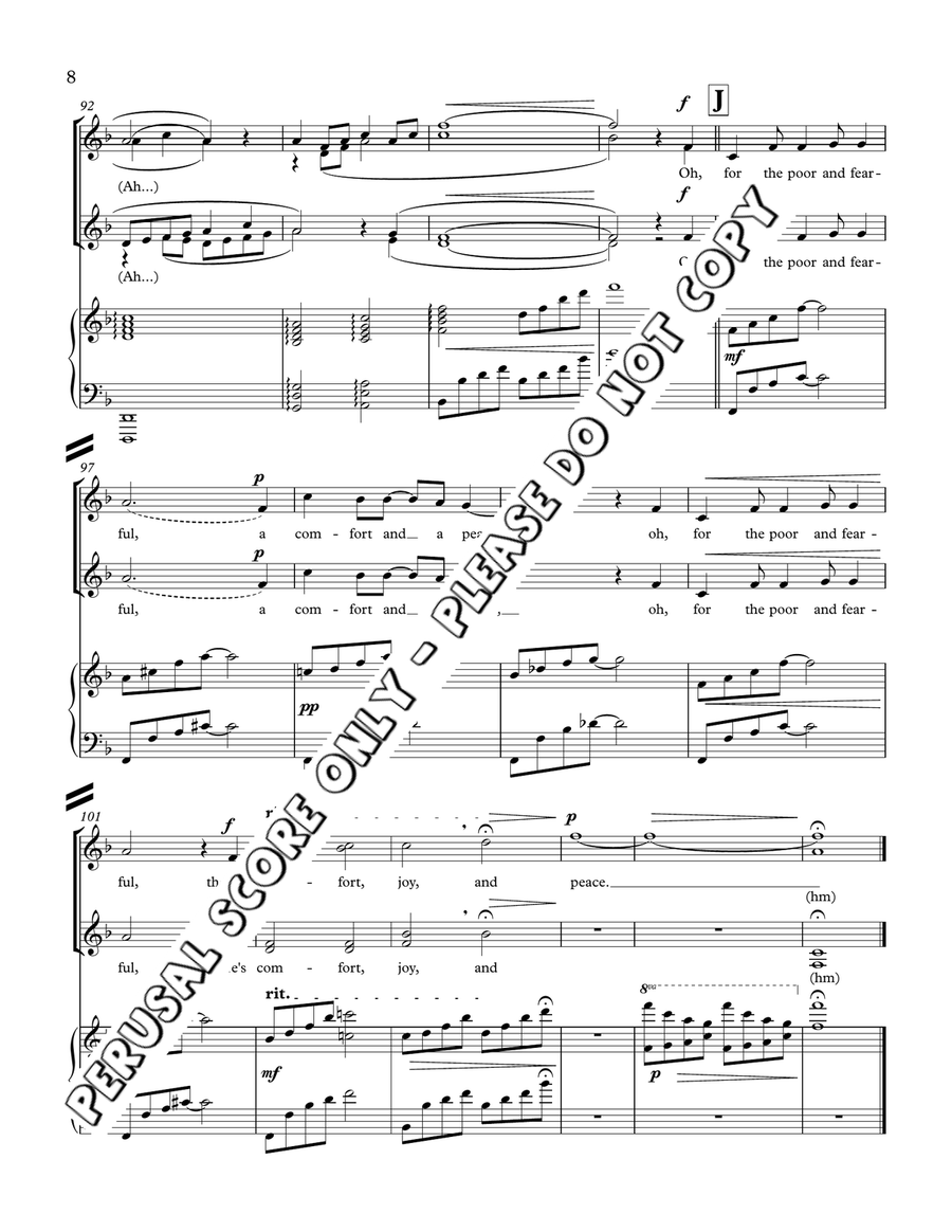 Don't You Hear The Song Don't You Hear The Song Women's Choir scores gallery preview page 8