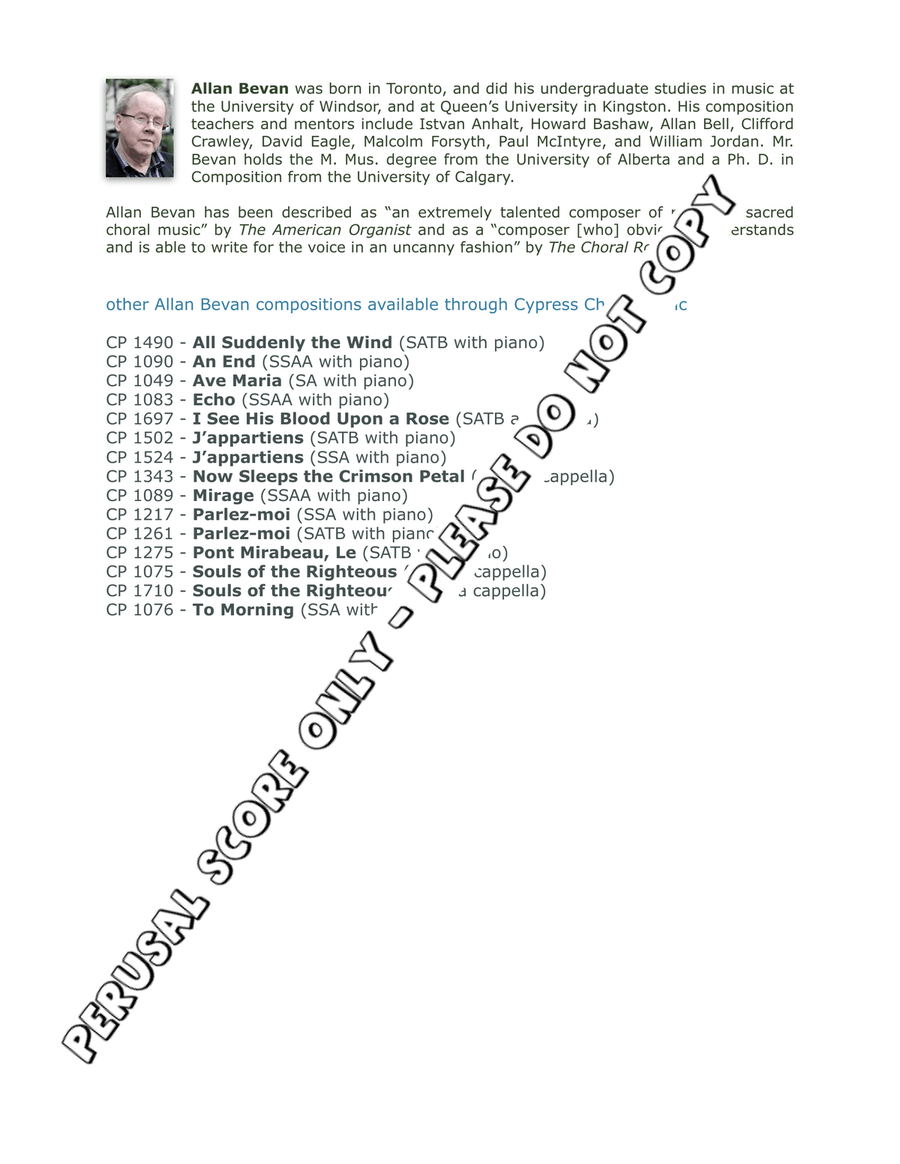 The Souls Of The Righteous TTBB scores gallery preview page 8
