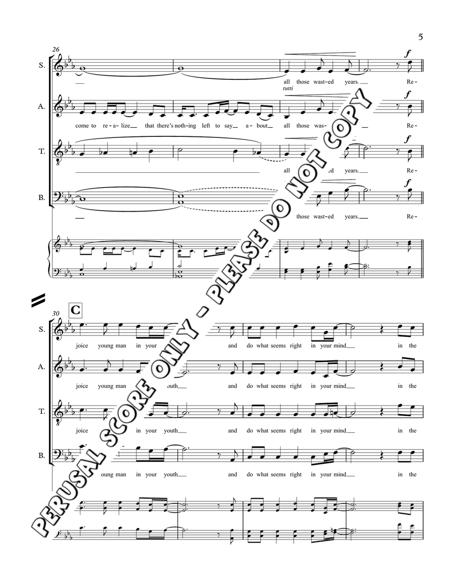 Remember Thy Creator Remember Thy Creator 4-Part scores gallery preview page 5