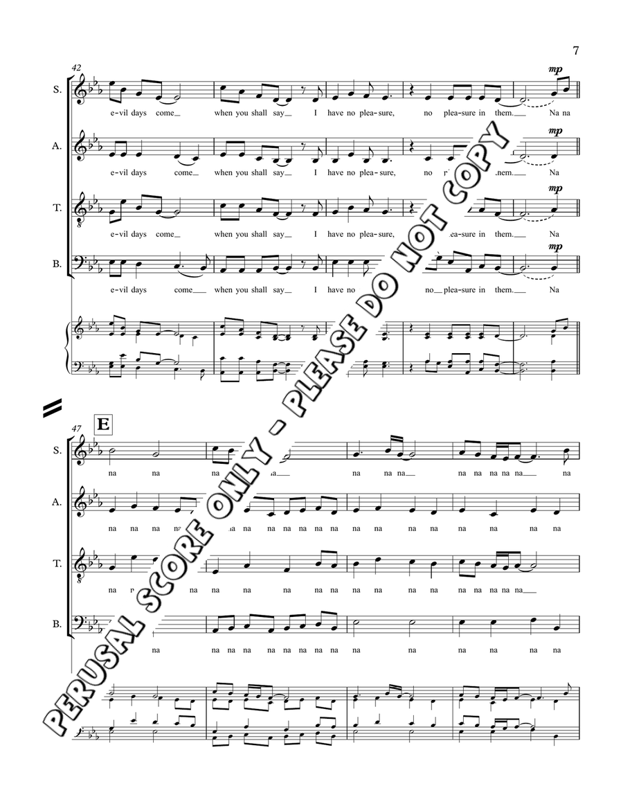 Remember Thy Creator Remember Thy Creator 4-Part scores gallery preview page 7