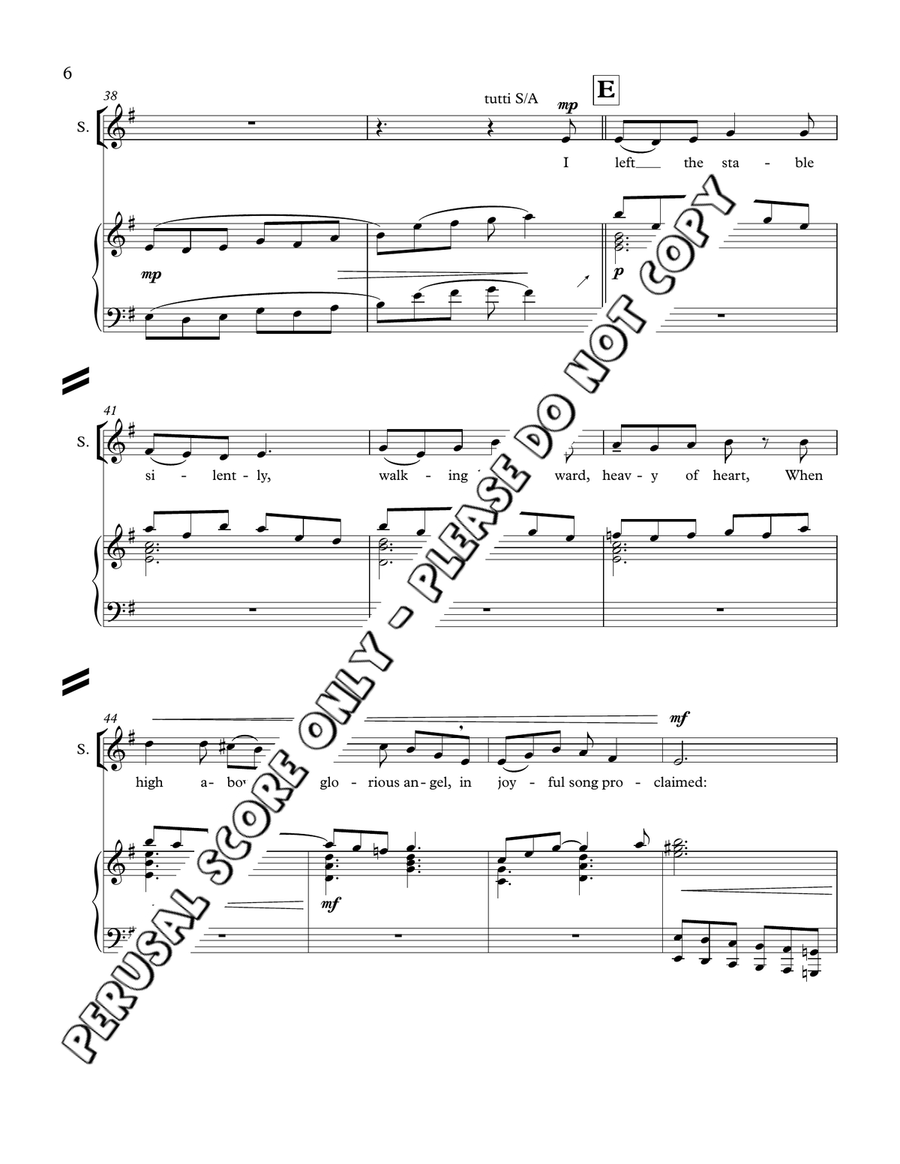 Offering At The Manger Offering At The Manger 4-Part scores gallery preview page 6