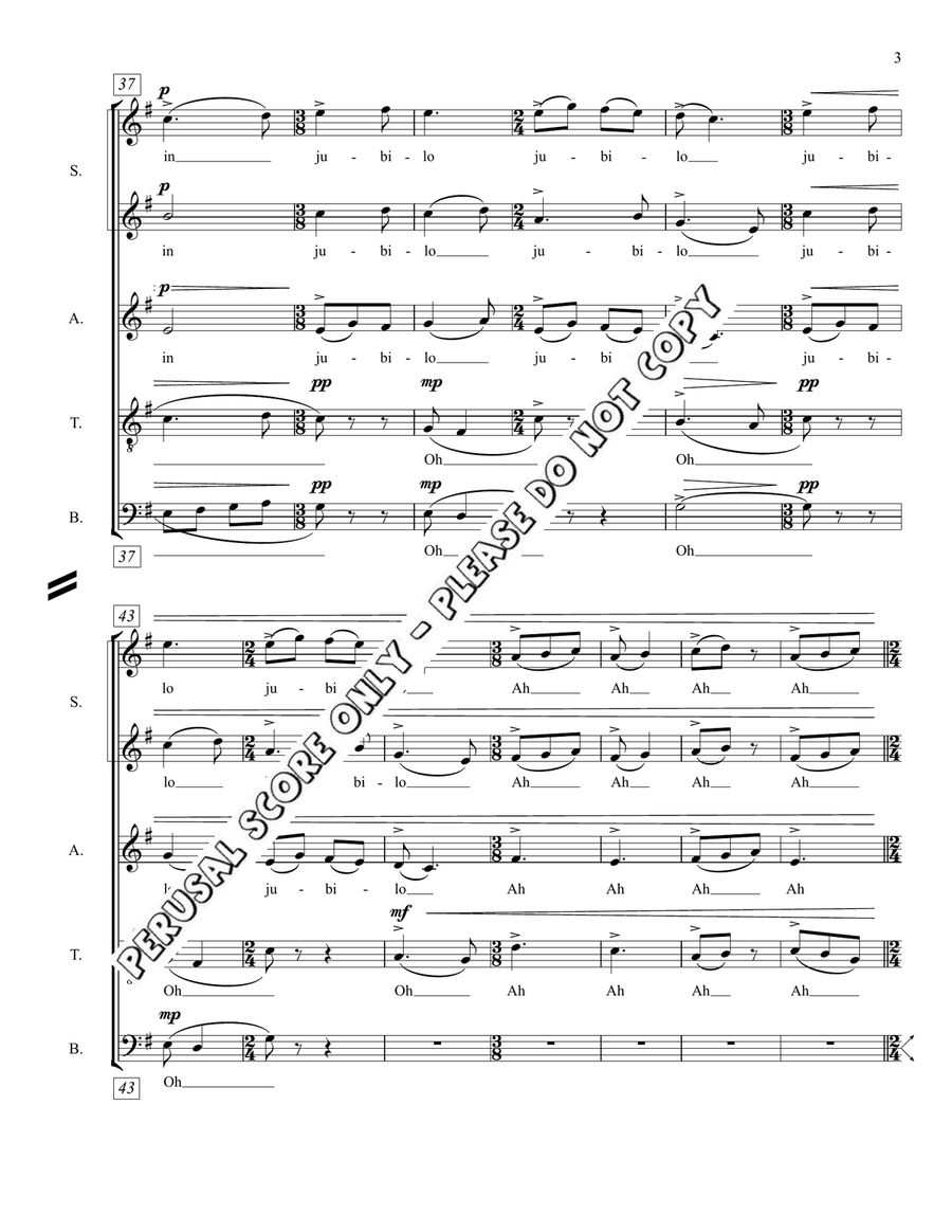 Io, Io Io, Io SSAATTBB scores gallery preview page 4