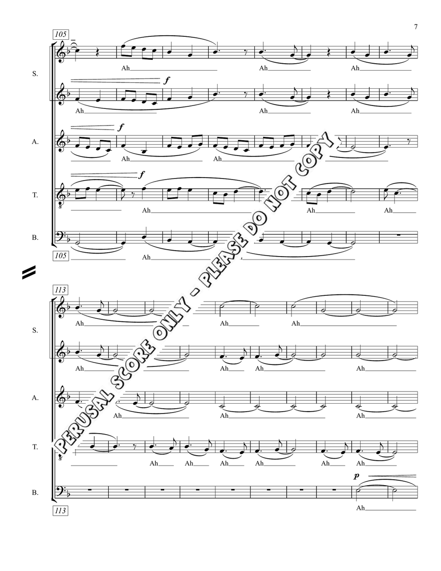 Io, Io Io, Io SSAATTBB scores gallery preview page 8