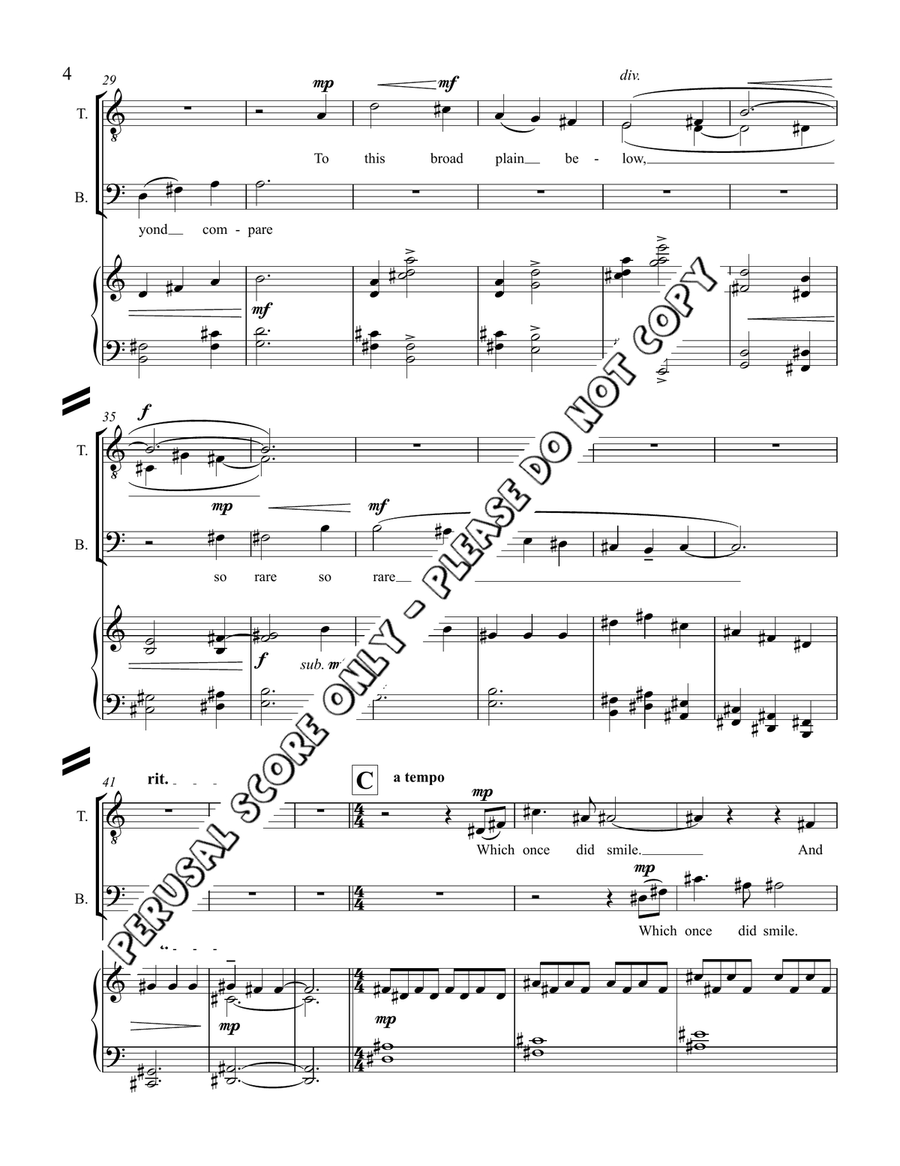 In The Wide World In The Wide World 3-Part scores gallery preview page 4