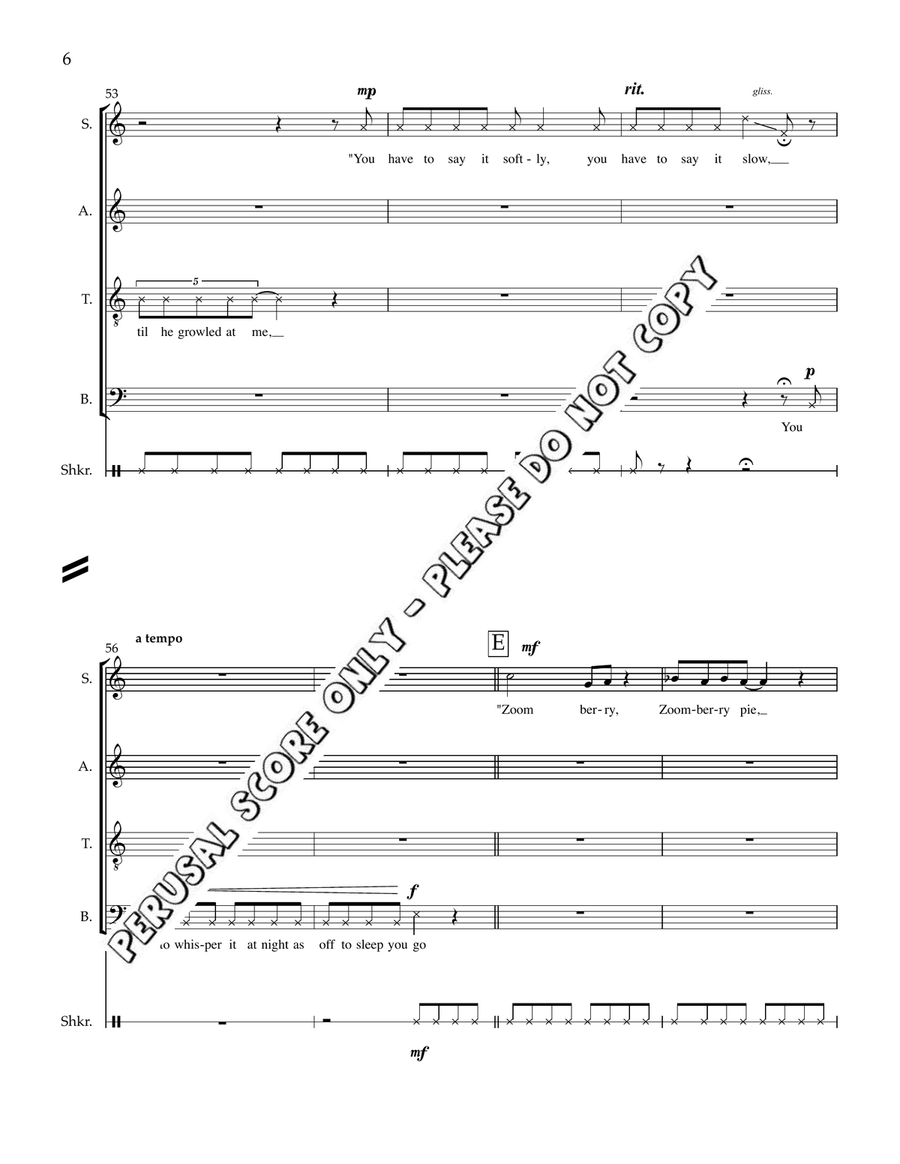 The Wizard The Wizard 4-Part scores gallery preview page 7