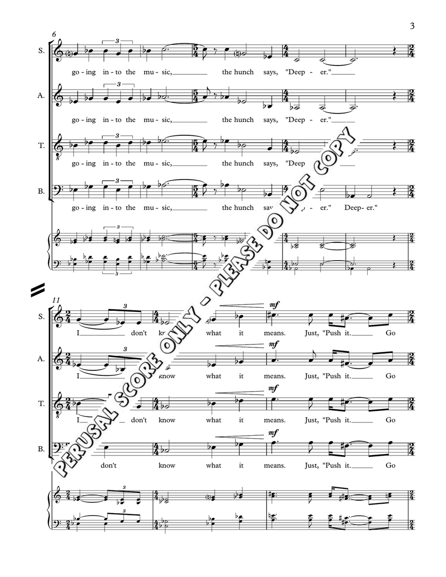 Deeper Deeper 4-Part scores gallery preview page 3