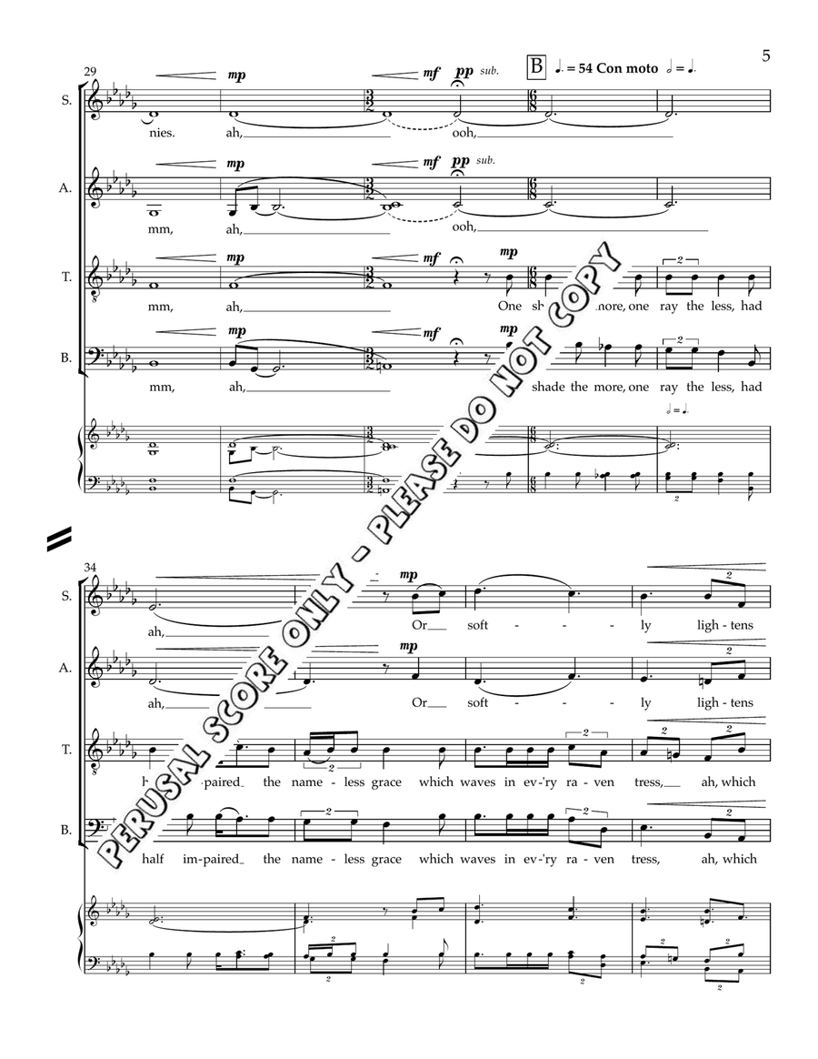 Li Ngu Weko Li Ngu Weko A Cappella scores gallery preview page 5