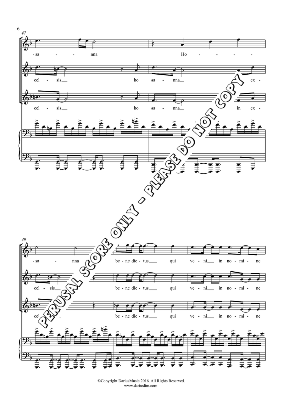 Call Of The Angels Call Of The Angels SSA scores gallery preview page 7