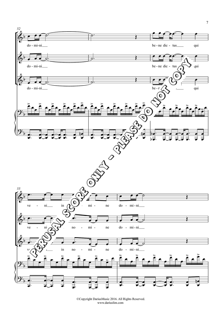 Call Of The Angels Call Of The Angels SSA scores gallery preview page 8