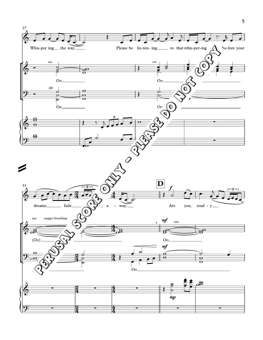 There Is A Light There Is A Light 4-Part scores gallery preview page 5