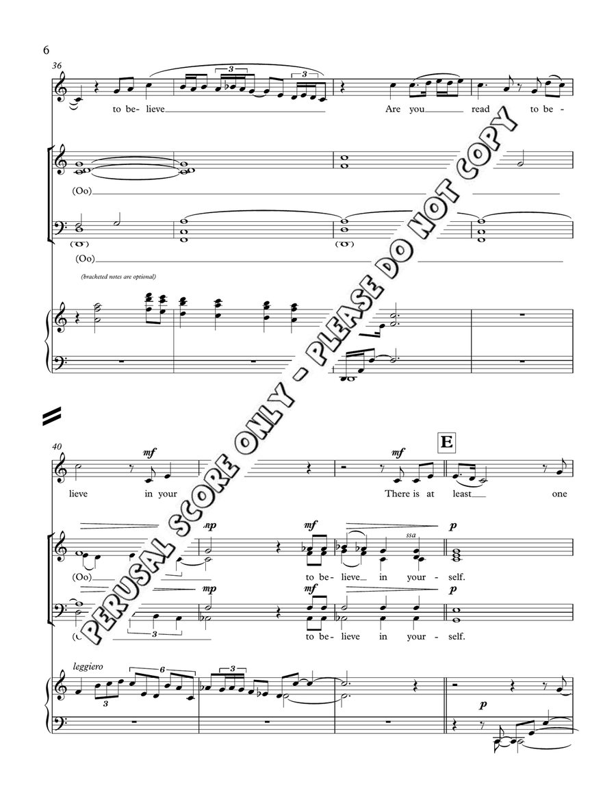 There Is A Light There Is A Light 4-Part scores gallery preview page 6