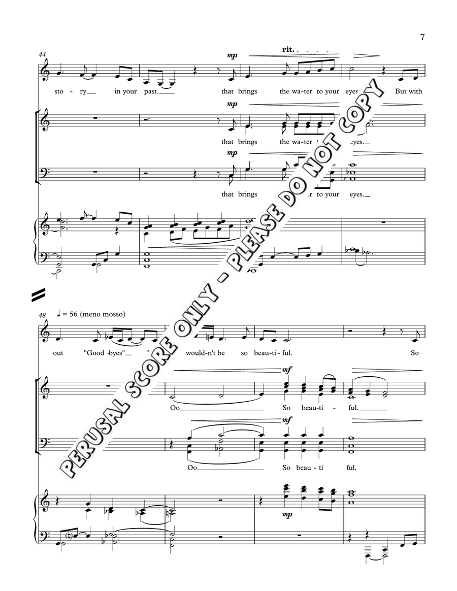 There Is A Light There Is A Light 4-Part scores gallery preview page 7