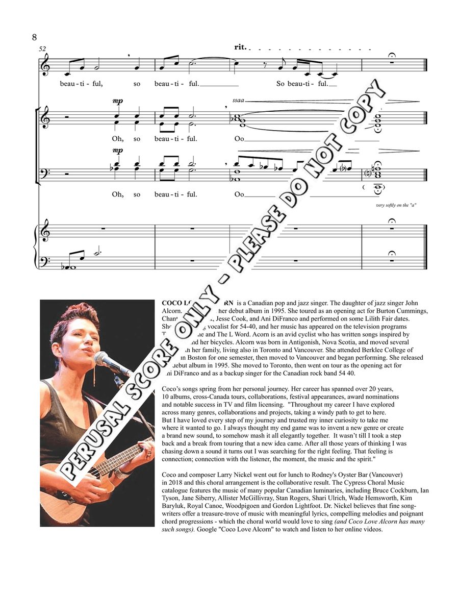 There Is A Light There Is A Light 4-Part scores gallery preview page 8