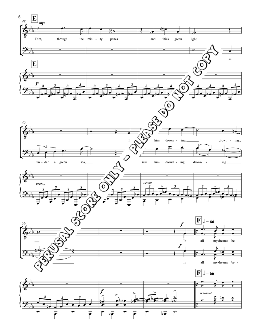 Dulce Et Decorum Dulce Et Decorum TTBB scores gallery preview page 6