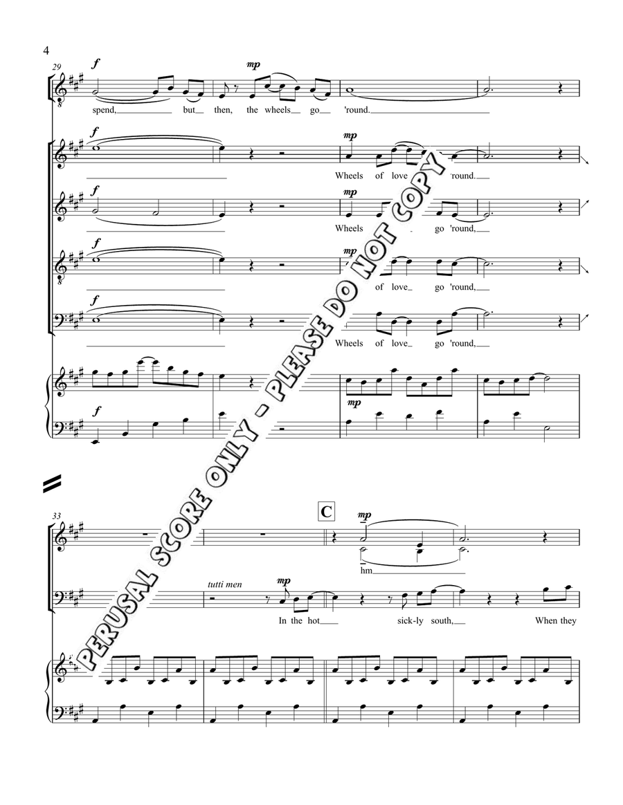 Cotton Jenny Cotton Jenny 4-Part scores gallery preview page 5
