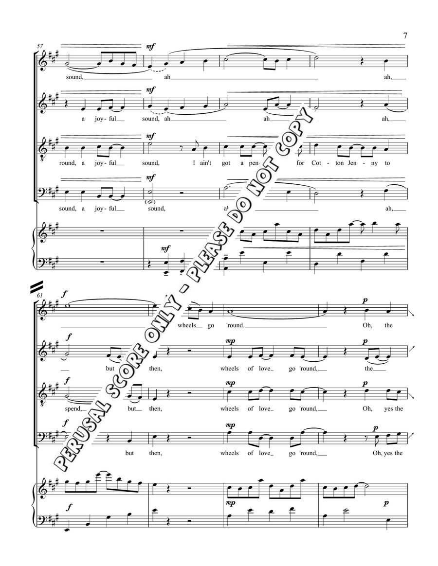 Cotton Jenny Cotton Jenny 4-Part scores gallery preview page 8